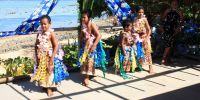 Primary School Entertainers at &#039;Ene&#039;io Beach Resort