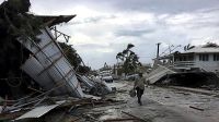 The aftermath of cyclone Gita in Tonga in 2018nuatu