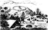 Sketch of the Area By Earlier Explorers