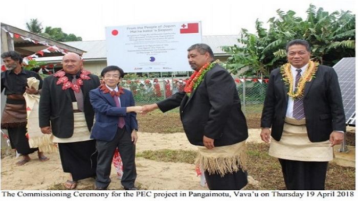 Japan Funded Waste Management and Solar Electrification Projects Commissioned in Vava’u