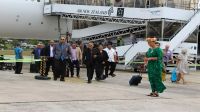 Pacific Islands Leaders arrive in the Cook Islands