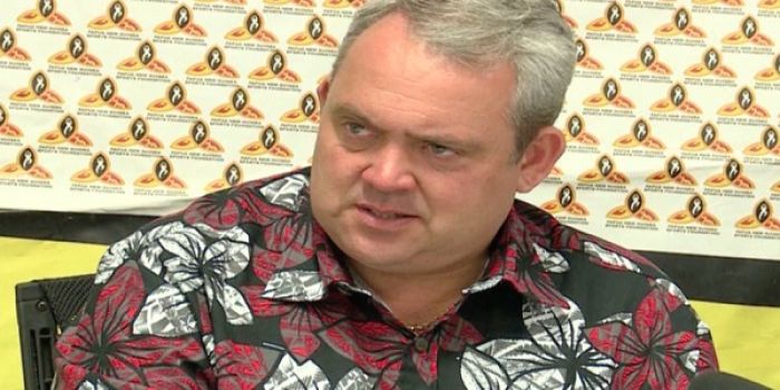 PNG's Minister for Sport, Justin Tkatchenko