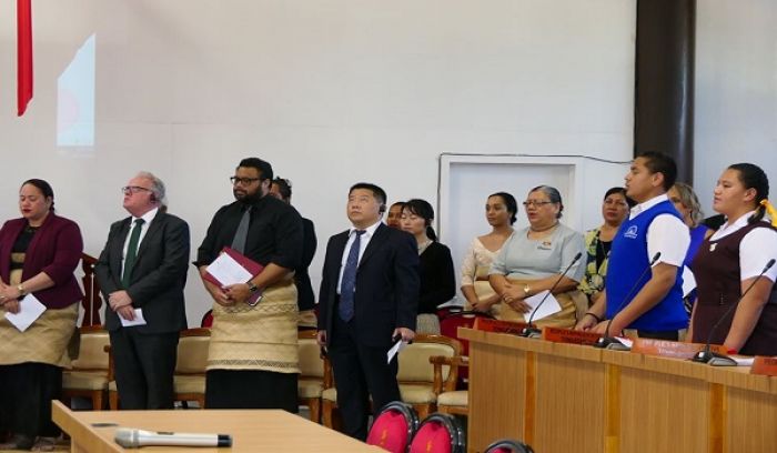 Speaker of the House launched Tonga Youth Parliament 2019