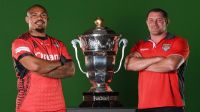 Tonga captain Sika Manu and head coach Kristian Woolf