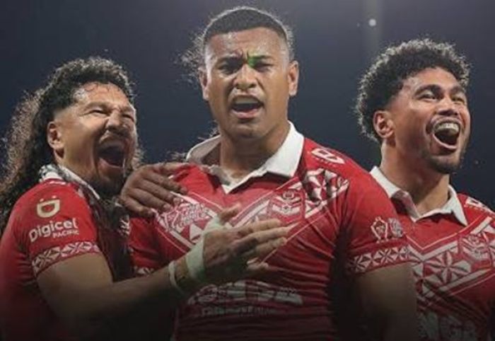 Tonga upsets England 30-12 at Rugby League World Cup