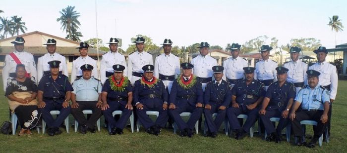 Acting Prison Commissioner, Leimoni Teisina, Prison Officers with the Recruited Prison Officers