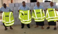 Tonga Customs officers