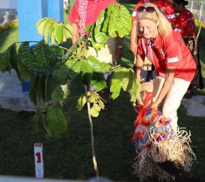 Commencement of planting one million trees by 2023 and Coastal clean-up at Hihifo communities