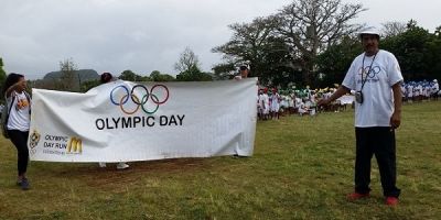 Hockey Development Officer, Hiko Fungavaka, Olympic Day 2017