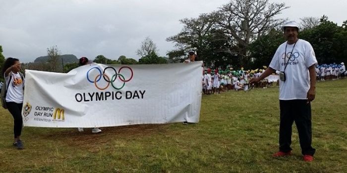 Hockey Development Officer, Hiko Fungavaka, Olympic Day 2017