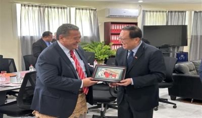 Delegation from the National People's Congress of China visited Parliament of Tonga