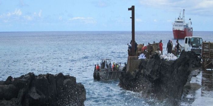 MV &#039;Otuanga&#039;ofa &#039;i he Taulanga Pasivulangi &#039;i Niua Fo&#039;ou