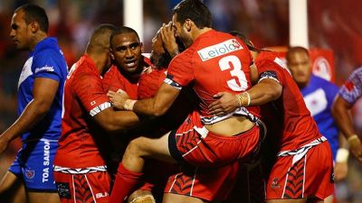 Photo from Mate Ma&#039;a Tonga victory over Toa Samoa 2014