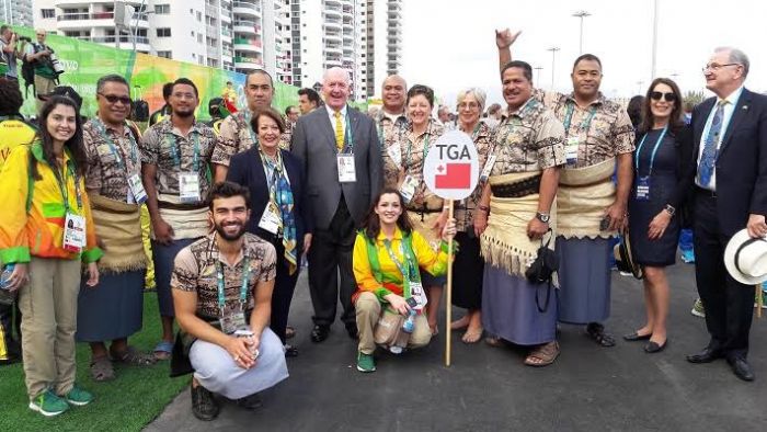 Team Tonga at Rio