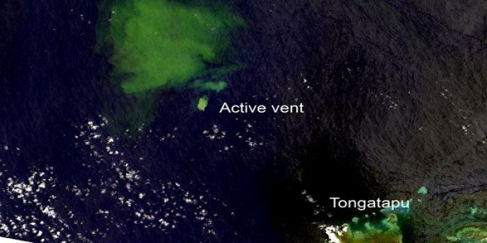 Underwater eruption in Tonga discovers by scientist