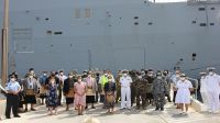 HMAS Canberra farewell