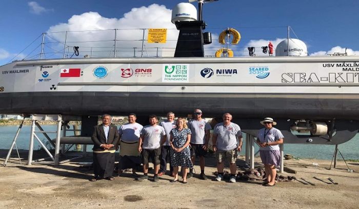 USV returns from first caldera survey in Tonga loaded with &#039;astounding&#039; data