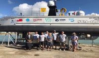 USV returns from first caldera survey in Tonga loaded with &#039;astounding&#039; data