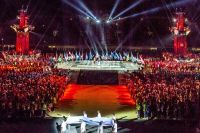 Colourful Opening Ceremony South Pacific Games in Port Moresby PNG