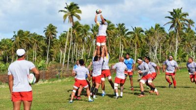 &#039;Ikale Tahi team training in Tonga. Photo: Matangitonga