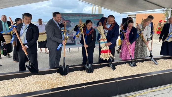 PM officially launched first phase of Queen Salote Port Upgrade