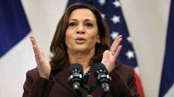 US vice-president Kamala Harris 