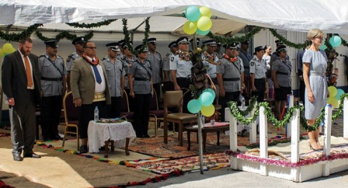 Tonga Police Supports Break the Silence to End the Violence Event