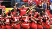 Sikuati Mate Ma&#039;a Tonga ki he teu fetaulaki faka-hisitolia mo e timi Kangaroos &#039;a &#039;Aositelelia