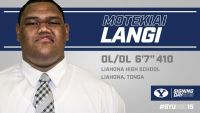 Motekiai Langi: The biggest thing in football