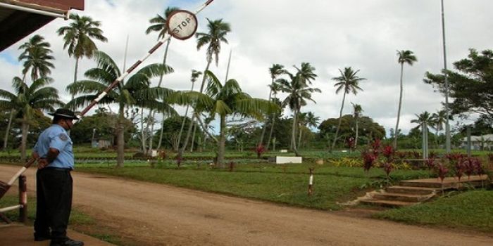 Officer on duty at Hu&#039;atolitoli Prison