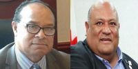 Prime Minister of Tonga Dr. Pohiva Tui&#039;onetoa and New Chairman of Tonga Ma&#039;a Tonga Rugby League Body Semisi Sika